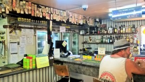 das Roadhouse von innen